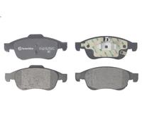 Brake Pad Set, disc brake BREMBO P 23 165 for FIAT 500X (334_) 1.4 2017-2018