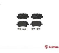 Brake Pad Set, disc brake BREMBO P 28 038 for CIVIC VIII Hatchback 2.2 2005-2011