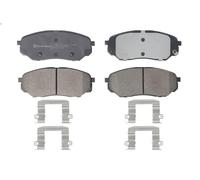 Brake Pad Set, disc brake BREMBO P 30 086 for KIA SORENTO II (XM) 2 2010-2015