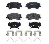 Brake Pad Set, disc brake BREMBO P 30 122 for KIA RIO III (UB) 1.2 2011-2017
