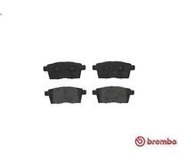Brake Pad Set, disc brake BREMBO P 49 041 for MAZDA CX-7 (ER) 2.2 2009-2013