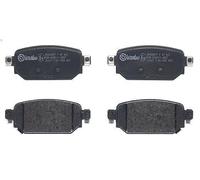 BREMBO Brake Pad Set Rear Axle With Anti-Squeak Plate Fits Mazda 3 CX-3 P49063