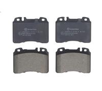 Brembo Front Brake Pad Set P50010 - 4x Pads, Prepared for Wear Indicator