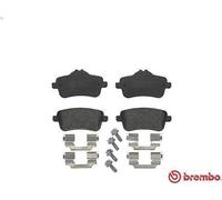 Brake Pad Set, disc brake BREMBO P 50 099 MERCEDES-BENZ GLE (W166) 3 2015-2018