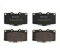 Brake Pad Set, disc brake BREMBO P 56 034 for 200SX Coupe (S14) 2 1993-1999