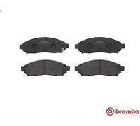 Brake Pad Set, disc brake BREMBO P 56 059 for NISSAN NAVARA (D22) 2.5 1998-2001