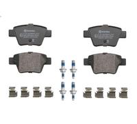Brembo Brake Pads P 61 100 - Rear - Fits Peugeot 207, 207 CC, 207 SW, 307 (Hatchback, Van)