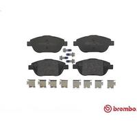 Brake Pad Set, disc brake BREMBO P 61 103 for DS DS 3 (SA_) 1.2 2015-2019