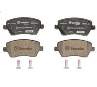 Brake Pad Set, disc brake BREMBO P 68 033X for DACIA DUSTER (HS_) 1.5 2013-2018