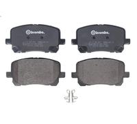 Brake Pad Set, disc brake BREMBO P 83 061 PONTIAC VIBE 1.8 2002-2008