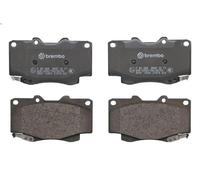 Brembo P83069 Brake Pad Set Front With Anti-Squeak Plate Fits Toyota Hilux Vigo
