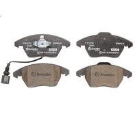 Brake Pad Set, disc brake BREMBO P 85 075X for AUDI A3 (8P1) 2 2003-2008