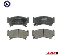 Fits ABE C11057ABE Brake Pad Set, disc brake C11057 ABE (Automotive Brake Engin