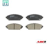 Brake pads Front Axle Low-Metallic C14041ABE ABE for HONDA ACCORD VI