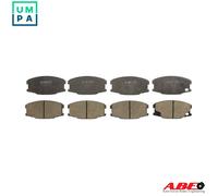 BRAKE PAD SET DISC BRAKE C15039ABE FOR MITSUBISHI 4M42-0AT 3.0L 4cyl Canter
