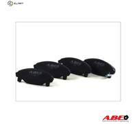 BRAKE PAD SET DISC BRAKE C16011ABE FOR DAIHATSU PYZAR/GRAN/MOVE CHARADE/IV/Mk
