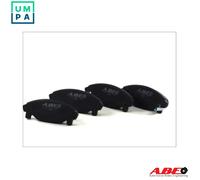 BRAKE PAD SET DISC BRAKE C16011ABE FOR DAIHATSU PYZAR/GRAN/MOVE CHARADE/IV/Mk