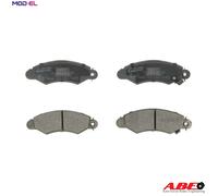 ABE Elektrotechnik Brake Pad Set C18012ABE - Disc Brake Front Axle for Suzuki/Subaru Justy II