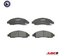 BRAKE PAD SET DISC BRAKE C19013ABE FOR MITSUBISHI GALANT/FORTIS/VIII LANCER/EX