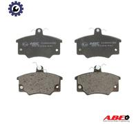 BRAKE PAD SET DISC BRAKE C1D000ABE FOR FIAT TEMPRA/SW/S.W. PUNTO 1.7L 4cyl PUNTO