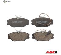 BRAKE PAD SET DISC BRAKE C1F008ABE FOR ALFA ROMEO FIAT LANCIA THEMA/SW 2.0L 4cyl