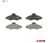 Brake pads Front Axle C1G017ABE ABE for FORD ESCORT Mk VI ORION III