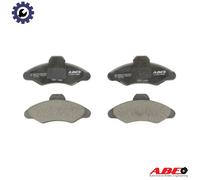 BRAKE PAD SET DISC BRAKE C1G017ABE FOR FORD ESCORT/Mk/VII/Rural/Turnier/NOMADE