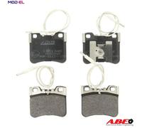Brake Pad Set, disc brake ABE C1P013ABE for CITROEN SAXO (S0, S1) 1 1996-1998