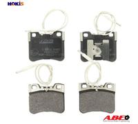 Brake Pad Set, disc brake ABE C1P013ABE for CITROEN SAXO (S0, S1) 1 1996-1998