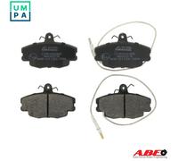 BRAKE PAD SET DISC BRAKE C1R000ABE FOR RENAULT 25 18/Break/Variable 19/Mk/II/