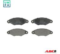 BRAKE PAD SET DISC BRAKE C1R012ABE FOR RENAULT K9K710/702 1.5L 4cyl