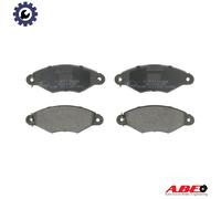 BRAKE PAD SET DISC BRAKE C1R012ABE FOR RENAULT K9K710/702 1.5L 4cyl