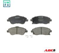 Brake Pad Set, disc brake ABE C1X020ABE for OPEL COMBO Tour 1.3 2004-2011