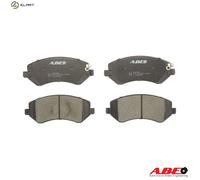 BRAKE PAD SET DISC BRAKE C1Y005ABE FOR JEEP CHEROKEE/LIBERTY DODGE 2.5L 4cyl