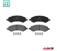 ABE Elektrotechnik GmbH Brake Pad Set C1Y048ABE for Dodge Durango Dakota Ram 1500 3.7L