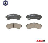 Brake pads Rear Axle C21037ABE ABE for NISSAN ALMERA Hatchback ALMERA I