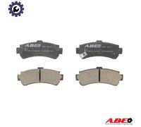Brake pads Rear Axle C21037ABE ABE for NISSAN ALMERA Hatchback ALMERA I