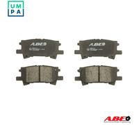 BRAKE PAD SET DISC BRAKE C22032ABE FOR LEXUS TOYOTA KLUGER/HIGHLANDER 3.5L 6cyl