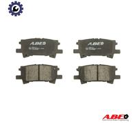 Brake pads Rear Axle C22032ABE ABE for LEXUS RX