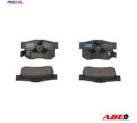 Fits ABE C24020ABE Brake Pad Set, disc brake C24020 ABE (Automotive Brake Engin