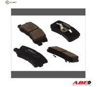 Brake pads Rear Axle C25010ABE ABE for MITSUBISHI DODGE CHRYSLER JEEP CITROËN