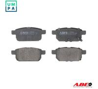 Brake pads Rear Axle C28004ABE ABE for SUZUKI SWIFT III SX4 S-CROSS VITARA