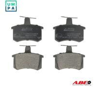 BRAKE PAD SET DISC BRAKE C2A001ABE FOR AUDI 100/5000 4000 80 6A/AAD/3A 2.0L 4cyl