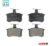 BRAKE PAD SET DISC BRAKE C2A001ABE FOR AUDI 100/5000 4000 80 6A/AAD/3A 2.0L 4cyl