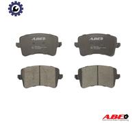 ABE C2A005ABE Brake pad set