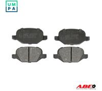 BRAKE PAD SET DISC BRAKE C2D006ABE FOR ALFA ROMEO FIAT LANCIA 2.0L 4cyl 2.4L