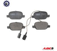 BRAKE PAD SET DISC BRAKE C2D013ABE FOR ALFA ROMEO 330A1.000 199B1.000 1.2L 4cyl