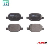 Brake pads Rear Axle C2F014ABE ABE for FIAT 500 500 C 500L