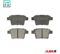 Brake pads Rear Axle C2G015ABE ABE for FORD JAGUAR