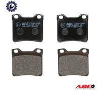 BRAKE PAD SET DISC BRAKE C2P002ABE FOR PEUGEOT DHW /DHX /DHY 1.9L L6A 1.8L 4cyl